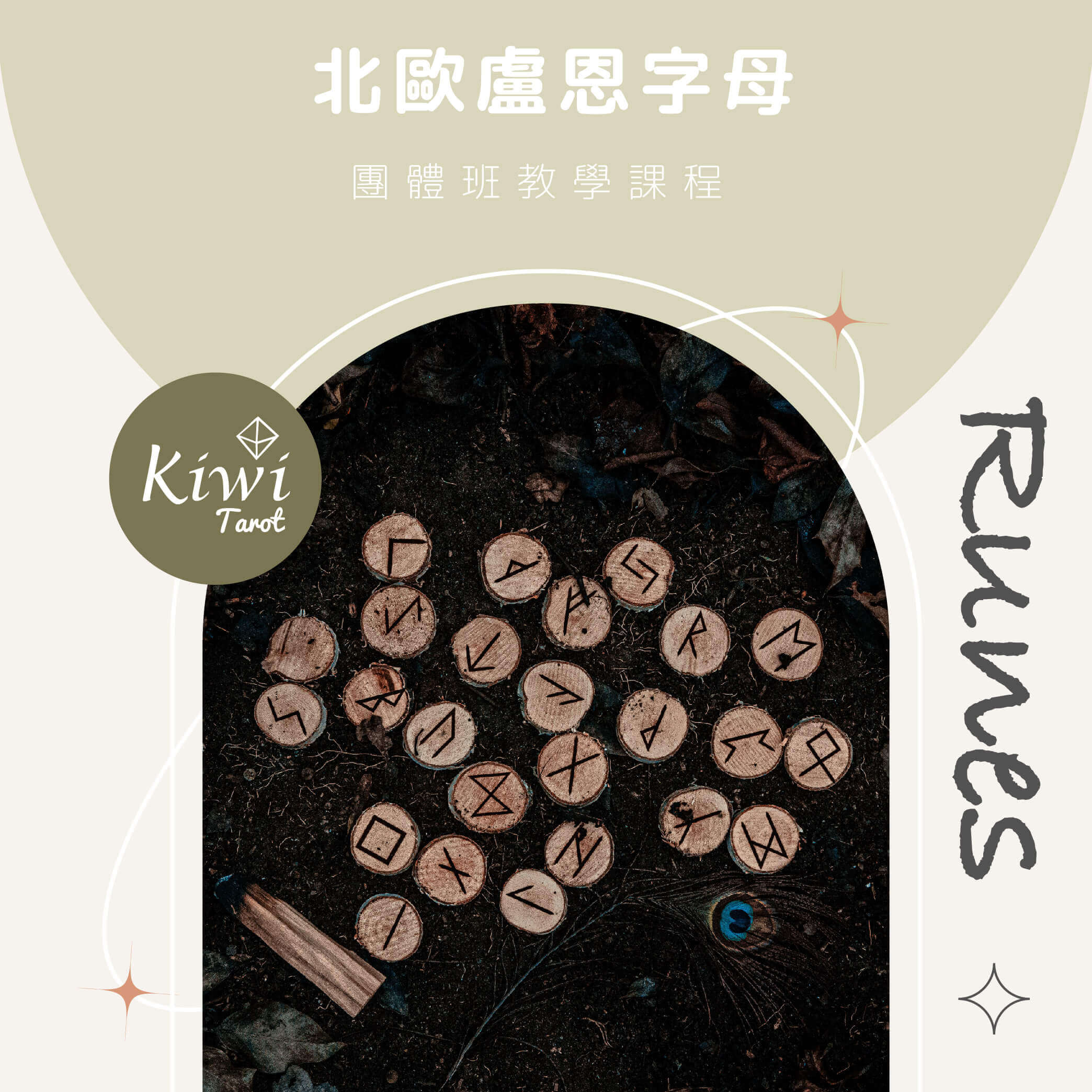 20240110 Runes Course futhark runes kiwi tarot