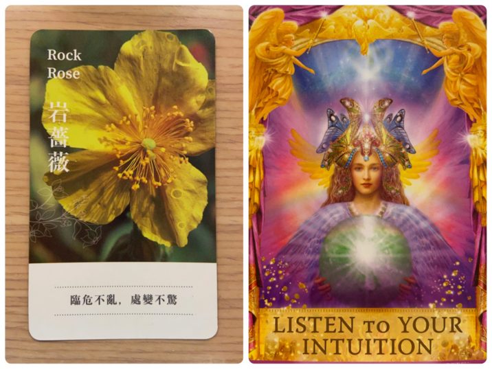 2021092001 Rock Rose & LISTEN TO YOUR INTUITION Angel Answers Oracle Cards Divination by Luc 2021092001 Rock Rose & LISTEN TO YOUR INTUITION Angel Answers Oracle Cards Divination by Luc