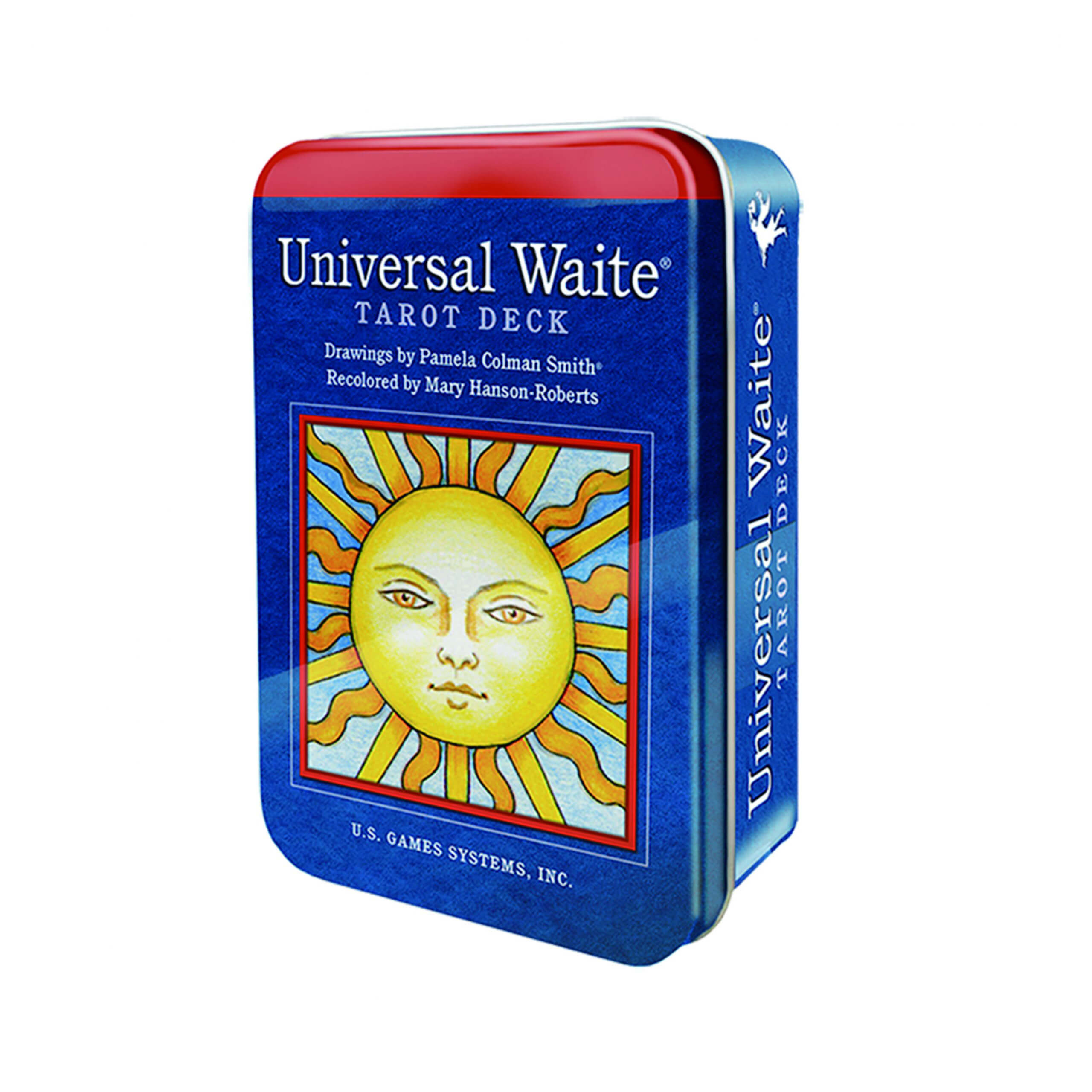 20240110 Universal waite tarot deck in a tin