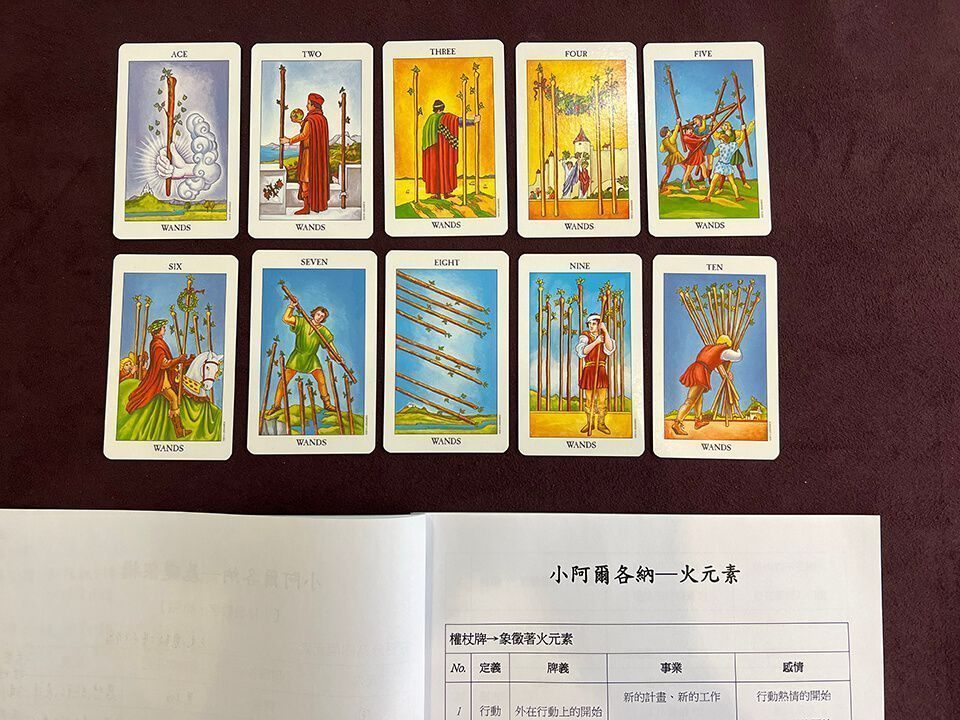 2024050805 Tarot Courses in Taipei for kiwi tarot